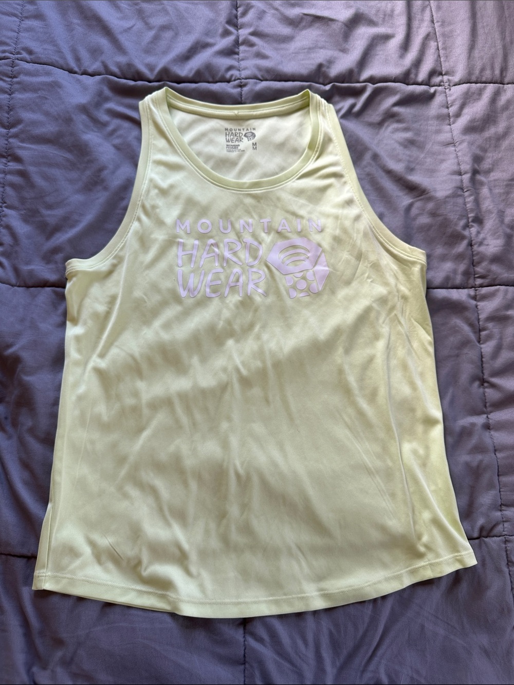 Mountain Hardwear Women's Pale Green Performance Tank